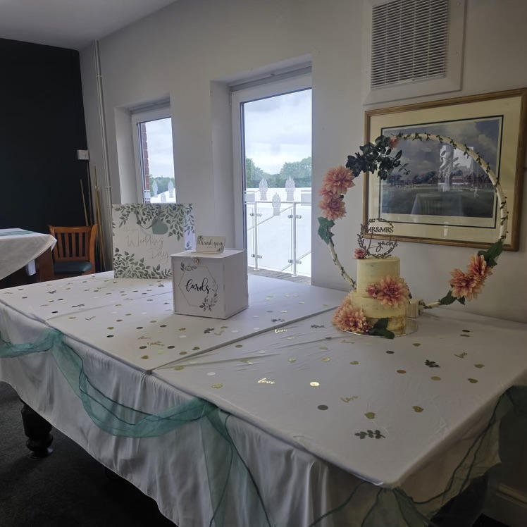 Wedding Cake On Table